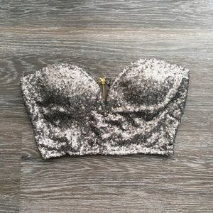 Tobi Strapless Top
